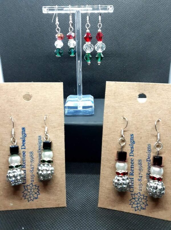 Snowmens Earrings